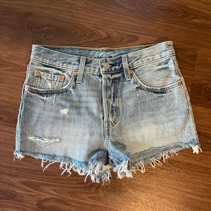 Levi’s denim shorts